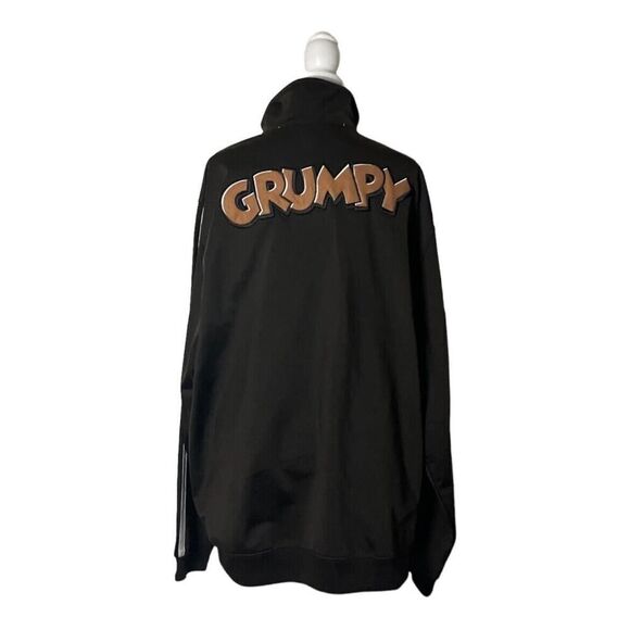 Disney Grumpy Dwarf Track Style Zip Up Jacket Women’s Large - Picture 4 of 12